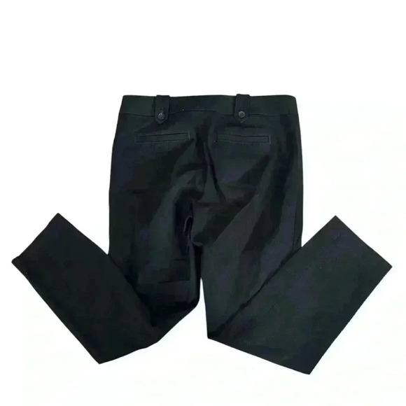 Banana Republic Martin Fit Black Pants Mid Rise Straight Size 2 - Picture 10 of 10